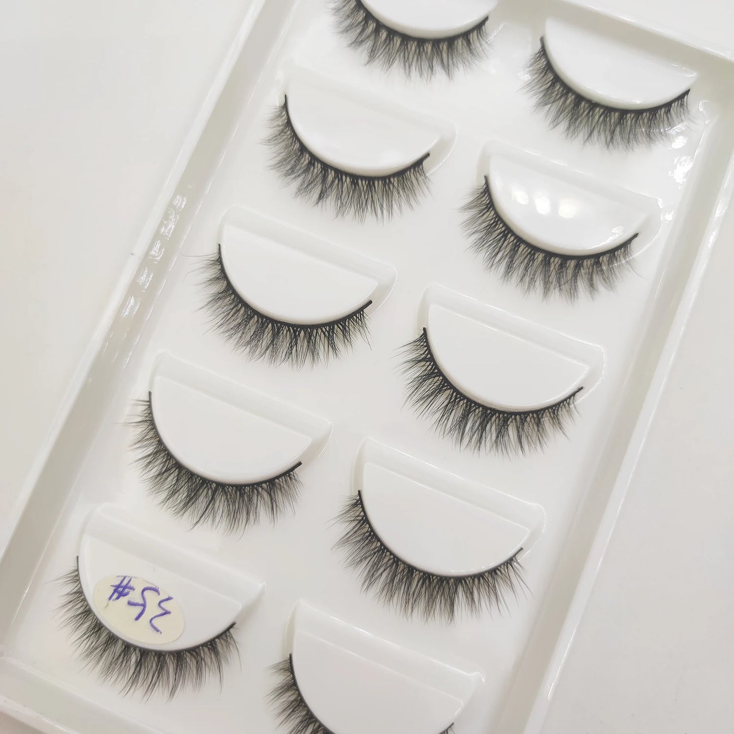33 Style 10/50/100 Boxes 5 Pairs Natural 3D Mink False Eyelashes Makeup Fake Eye Lashes Faux Cils Make Up Beauty Tools Wholesale