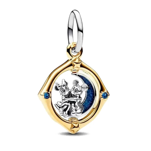 New 925 Sterling Silver Minnie Stitch Poker Vinnie Diy Bead Fit Original Charms Bracelets Jewerly Pandora Accessories Pendant