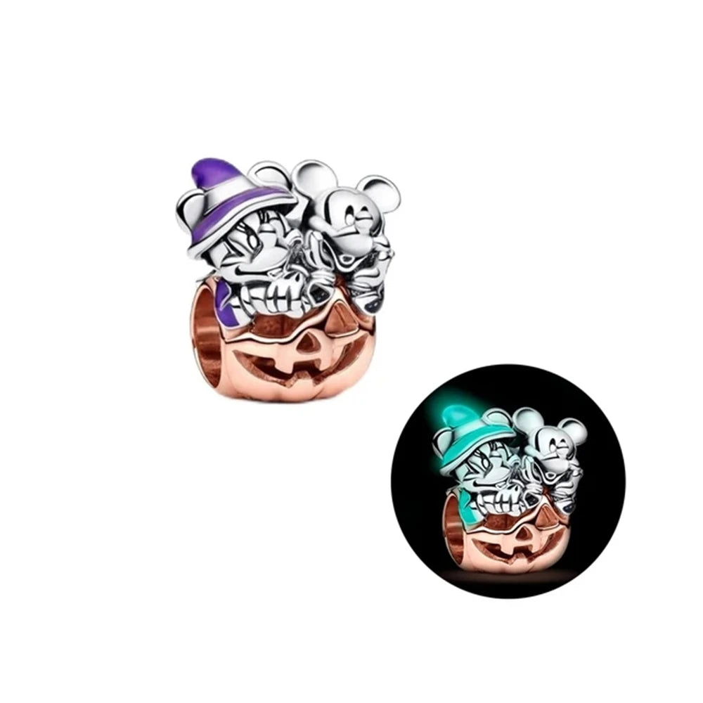 New 925 Sterling Silver Minnie Stitch Poker Vinnie Diy Bead Fit Original Charms Bracelets Jewerly Pandora Accessories Pendant