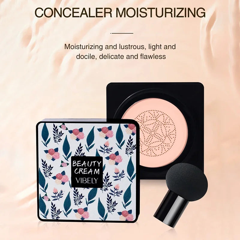 Mushroom Head Air Cushion Cc Cream Foundation Waterproof Facial Cosmetics Bright Make-up Women's Base Makeup Korean New